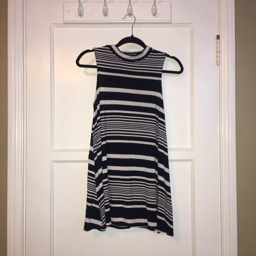 Blue & White Stripped Dress